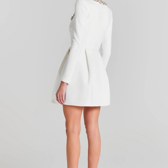NADINE MERABI White Mini Dress - Picture 2 of 3